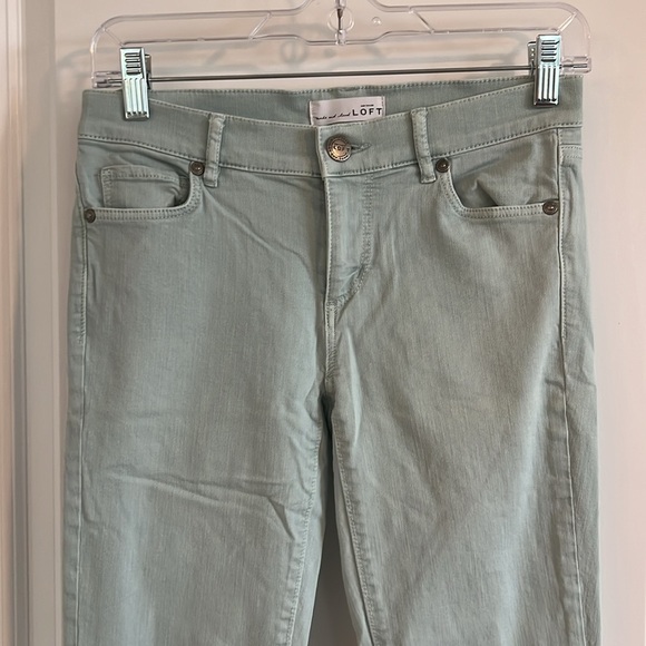 LOFT Women's Modern Skinny Mint Jeans 24/00 - Picture 3 of 8